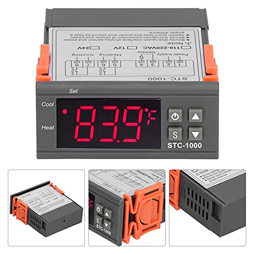 Isıtma Kontrol Makinesi, Otomatik Anahtarlama Yüksek Hassasiyetli NTC Sensörü Kararlı -50 ~ 110℃ Alarm Fonksiyonu İzleme için