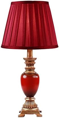 Masa lambası Kırmızı Düğün Yatak Odası Başucu lambası Modern Basit Yaratıcı Moda Dekoratif Okuma lampA+