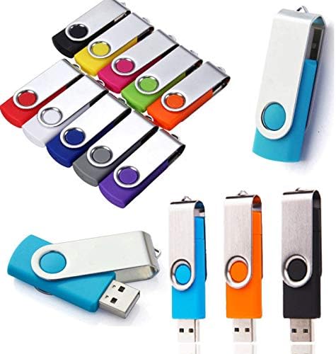 LOT, 100 ADET USB Flash Sürücü USB Başparmak Sürücüler Atlama Sürücü Kat Depolama Memory Stick U Disk (100X16 GB)