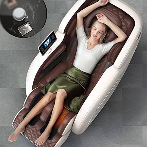 HXXXIN masaj Koltuğu Ev Elektrikli masaj koltuğu Uzay Kapsülü Tam Otomatik Ticari masaj koltuğu, Kahverengi