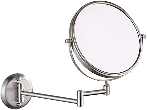 Temizlik ve Parlak Tıraş, Banyo Katlanır 360 ° Döner Kozmetik Çizim Aynası (Renk: Altın, Boyut: 10x)
