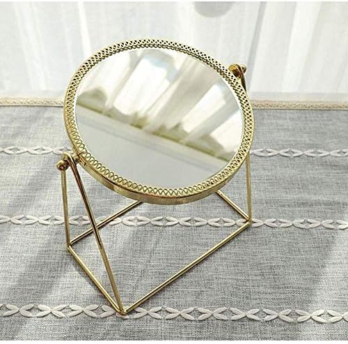 BİNGFANG-W Ayna makyaj aynası, masaüstü Ayna Avrupa Ayna Tek Taraflı makyaj aynası Düğün Prenses Ayna Taşınabilir Çok Fonksiyonlu.