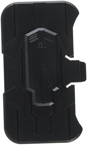 Apple iPhone 4S / 4 için Kemer Klipsli MyBat Cyborg Kılıf Stili 4-Perakende Ambalaj-Siyah