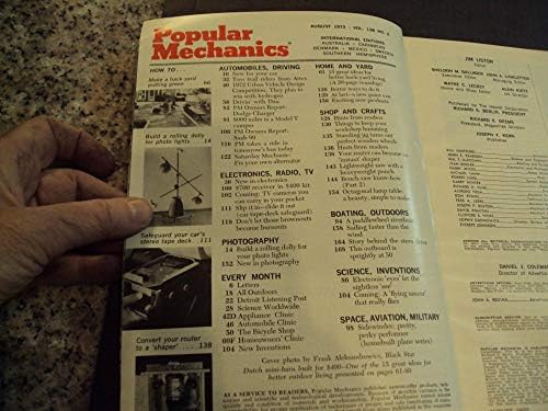 Popular Mechanics Ağustos 1972 Daha İyi Açık Yaşam, Küçük Hollandalı Ahır inşa