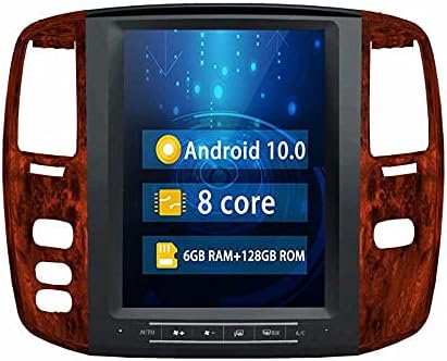 ROADYAKO 12.1 İnç Android 10.0 Araba GPS Navigasyon için Lexus LX470 2002 2003 2004 2005 2006 2007 Otomatik Stereo Kafa Ünitesi