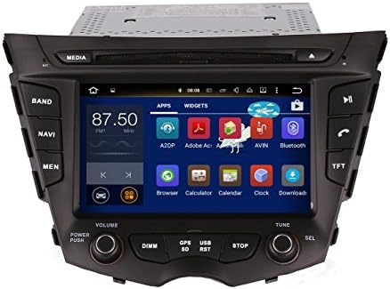 XTTEK 7 inç HD 1024x600 Çoklu Dokunmatik Ekran Dash Araba GPS Navigasyon Sistemi ıçin Hyundai Veloster 2012 2013 2014 2015