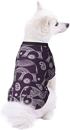 Karikatür Sevimli Fil Evcil Giyim Hoodies için Köpek Kedi Kıyafet Kostüm Pet Pijama Sıcak Pet Kış Gömlek