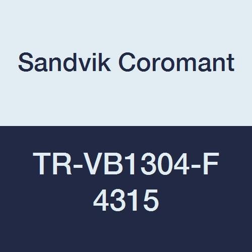 Sandvik Coromant, TR-VB1304-F 4315, Tornalama için CoroTurn TR Kesici Uç, Karbür, Elmas 35°, Nötr Kesim, 4315 Kalite, Ti (C,