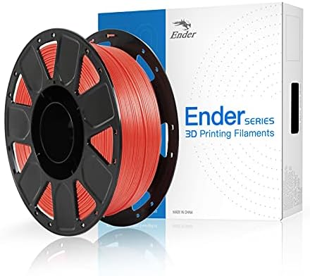 Creality Ender PLA 3D Yazıcı Filamenti, FDM 3D Baskı için 1.75 mm 2.2 lbs(1KG) Makara, Biyolojik Olarak Parçalanabilen Malzemeler