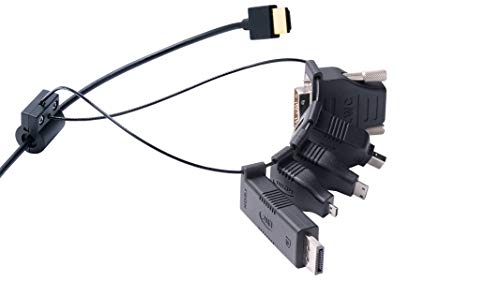 DIY Sizin Güvenli 4 K HDMI Kablosu Adaptör Halkası Döngü kelepçe DL-AR4074 için Uzatın DigitaLinx Liberty AV(USB-C/Displayport