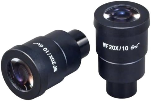 OMAX Bir Çift WF20X / 10 Widefield Oküler Mikroskop için 30.0 mm