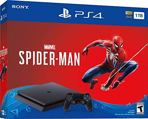 En Yeni Çıkan Sony Playstation 4 1TB Marvel's Spider - Man Paketi: Playstation 4 1TB Jet Black Konsolu, Marvel's Spider-Man,