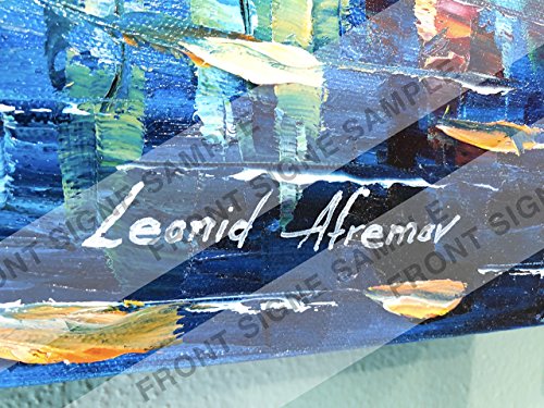 Manzara Resmi Leonid Afremov Stüdyosu Tarafından Tuval Üzerine Manzara Sanatı-Imaginings