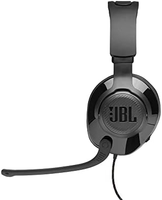 JBL Quantum 200-Kablolu Kulak Üstü Oyun Kulaklıkları-Siyah (Yenilendi)