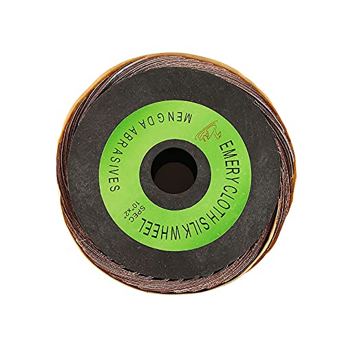 Kum 80 -600 Zımpara Bezi Flap Tekerlek Disk Zımpara Aşındırıcı için 25mm Matkap, Parlatma ve Zımpara için İdeal İç Delikler