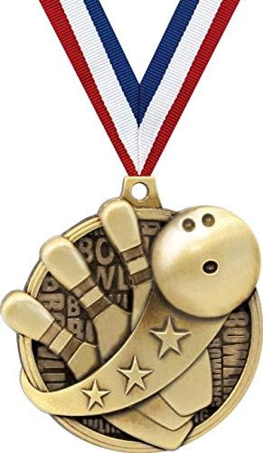 Taç Ödülleri Bowling Madalyaları-2 Şeref Bowling Pimleri, Bowling Ligi, Bowling Turnuvası Ödül Madalyaları Altın Asal