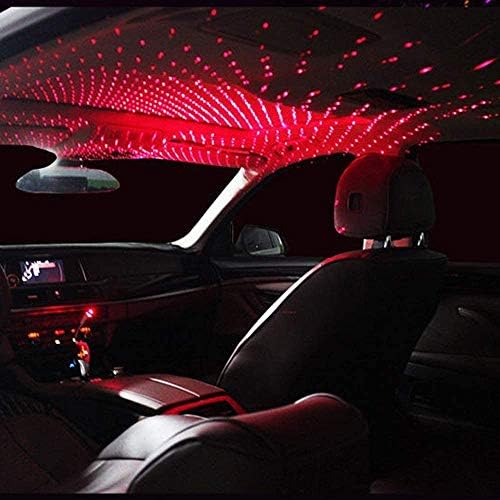 Romantik Galaxy atmosfer ışıkları aydınlık binmek araba çatı LED ışıkları, yıldız projektör gece lambası, otomatik çatı araba