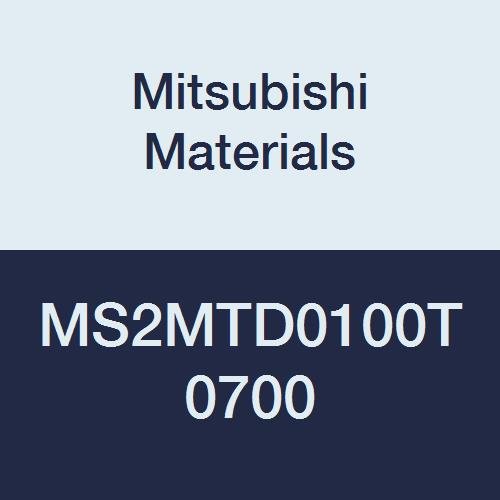Mitsubishi Materials MS2MTD0100T0700 MS2MT Karbür MSTAR Konik Uçlu Değirmen, 2 Orta Flüt, 1 mm Kesme Çapı, 7° Konik Açı