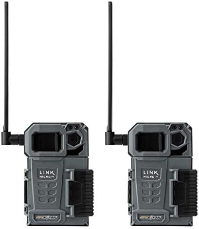 SPYPOİNT Lınk-Micro-LTE Hücresel Takip Kamerası SD Kartlı ve Spudz Mikrofiber Bez Ekran Temizleyicili İkiz Paket (Lınk-Mıcro-LTE-V)
