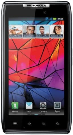 Motorola Droid RAZR 4G LTE Android Akıllı Telefon Verizon (siyah)