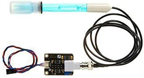 KASCLİNO Analog pH Sensörü Metre Kiti, Metre İzleme Analog PH Sensörü Kiti Kalkan Probe Kurulu Kablo için Bir rduino(gösterildiği