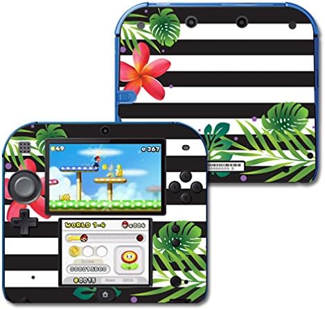 Nintendo 2DS ile Uyumlu MightySkins Cilt - Tropical Stripes / Koruyucu, Dayanıklı ve Benzersiz Vinil Çıkartma sarma Kapağı