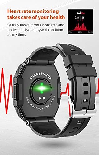 YLB KaıLangDe akıllı saat için Kadın Erkek IP67 Su Geçirmez Smartwatch için Android ve ıOS Telefonları Etkinlik Tracker ile