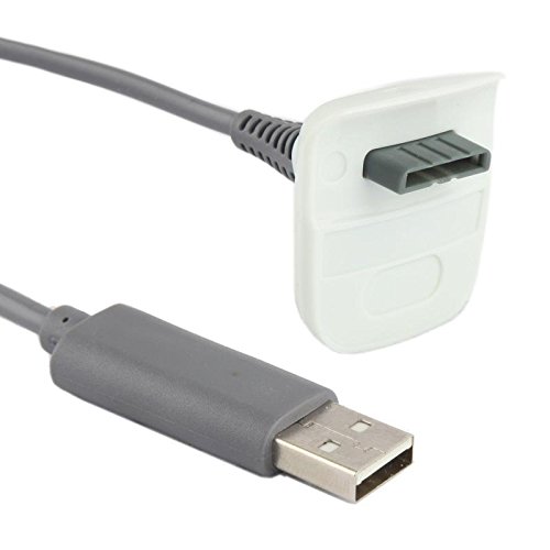 Xbox 360 için 1.5 M USB Şarj Cihazı Gamepad Kablosuz Denetleyici Şarj Kablosu