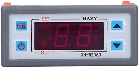 Dijital Sıcaklık kontrol cihazı, elektrikli dijital ekran Sıcaklık kontrol cihazı, ısıtma ve soğutma kontrol anahtarı 12V XH-W2060