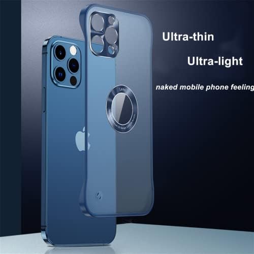 ıPhone X/XS Kılıfı ile Uyumlu,Kayışlı İnce Ultra İnce Çerçevesiz Kapak, Anti-Sarı Gösteri Logosu MagSafe Qi Kablosuz Şarj Fonksiyonlu
