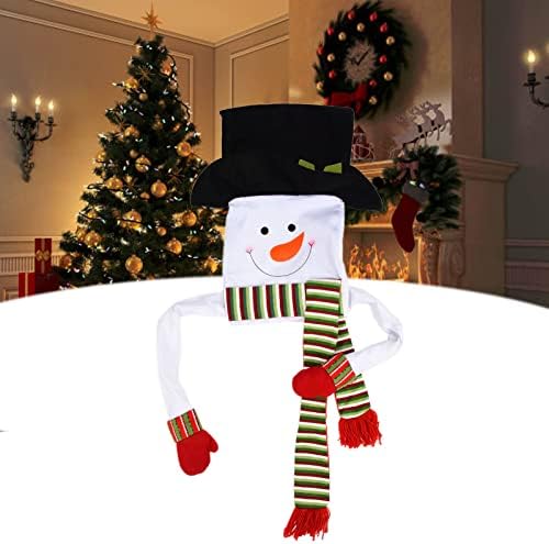 Topper Kardan Adam Hugger, Kurulumu Kolay Sevimli Görünüm Noel Ağacı Hugger Aşınmaya Dayanıklı Prim Malzeme için Ev Dekorasyon