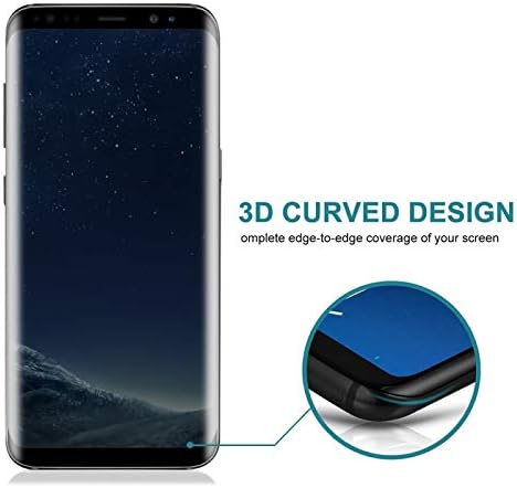 JİNPART Telefonu Acccessories UV Tam Kapak Anti-casus Temperli Cam Filmi ıçin Uyumlu Galaxy S8 + Cep Telefonu Ekran Koruyucu