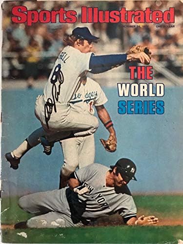 Bill Russell İmzalı Sports Illustrated-24 Ekim 1977-İmzalı Major League BASEBALL Dergileri