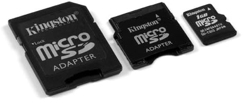 2 Adaptörlü Kingston 1GB microSD (SDC / 1GB-2ADP)
