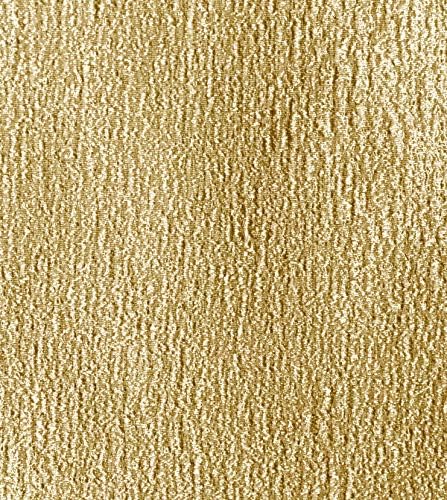 SALLY TEXTİLES INC Lüks Kumaş Duş Perdesi: Pırıltılı Dokulu Jakarlı Kumaş (Altın)