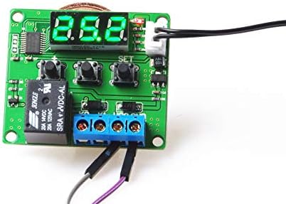 KNACRO -50 ℃ ~ + 125 ℃ Dijital Ekran Sıcaklık Kontrolü, Hassas Sıcaklık Kontrol Cihazı, Sıcaklık Kontrol anahtarları, Minyatür
