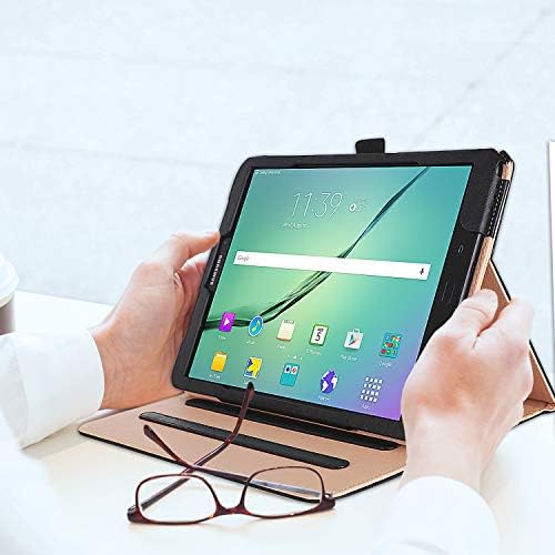 ProCase Galaxy Tab S3 9.7 Kılıf, Galaxy Tab S3 Tablet için Folio Kılıf Kapak Standı (9.7 İnç, SM-T820 T825 T827), Çoklu Görüş