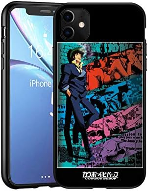 ıphone 11 Kılıf Ultrathin Siyah TPU Kılıfları, iPhone 11 için Kapak, Anime Kovboy Bebop